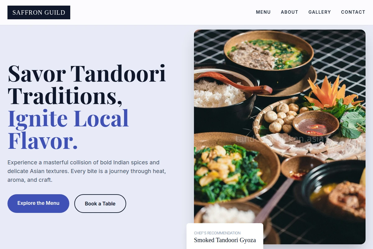 Vindaloo Asian Fusion Food