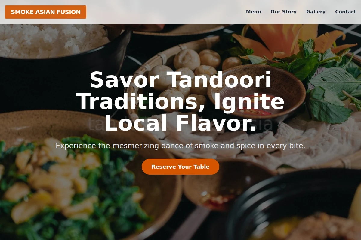 Smoke Asian Fusion Food