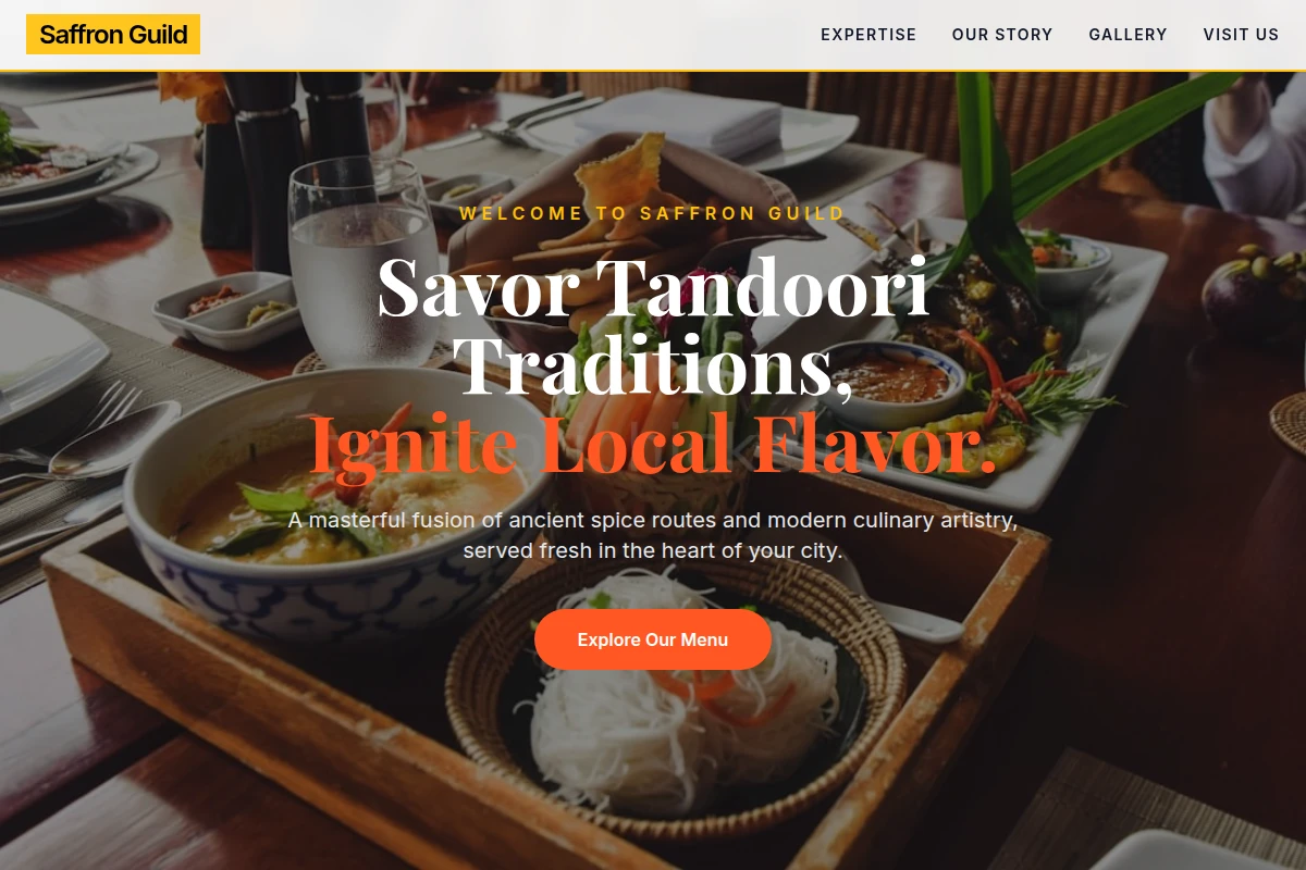 Turmeric Asian Fusion Food