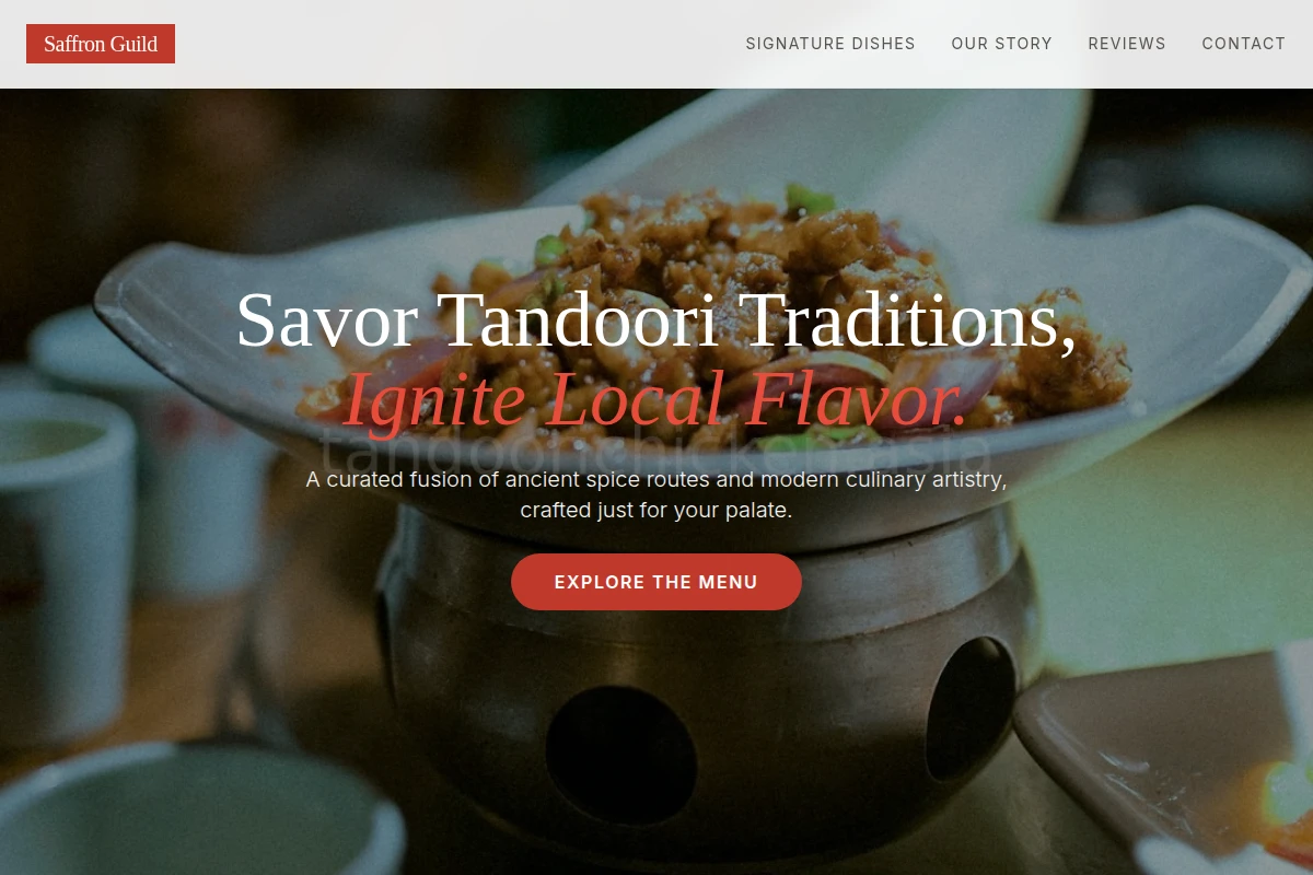 Saffron Asian Fusion Food