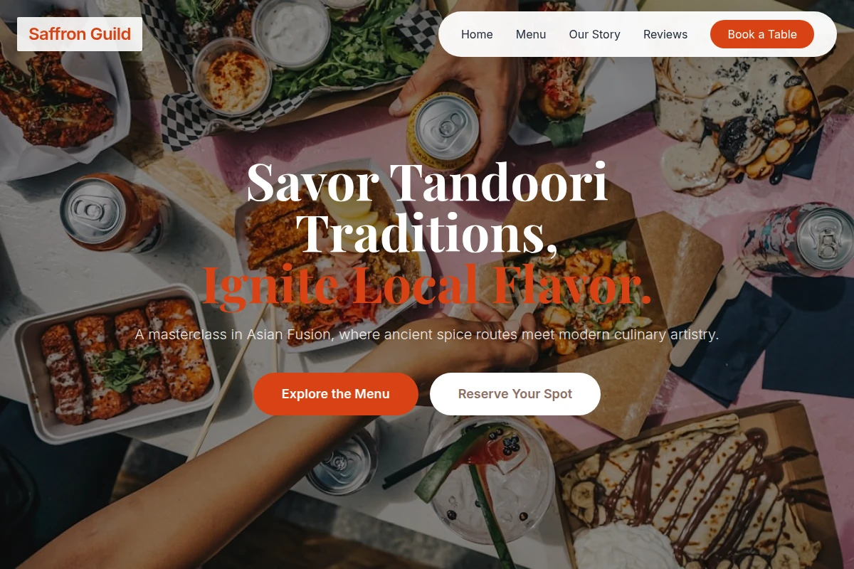 Tikka Asian Fusion Food