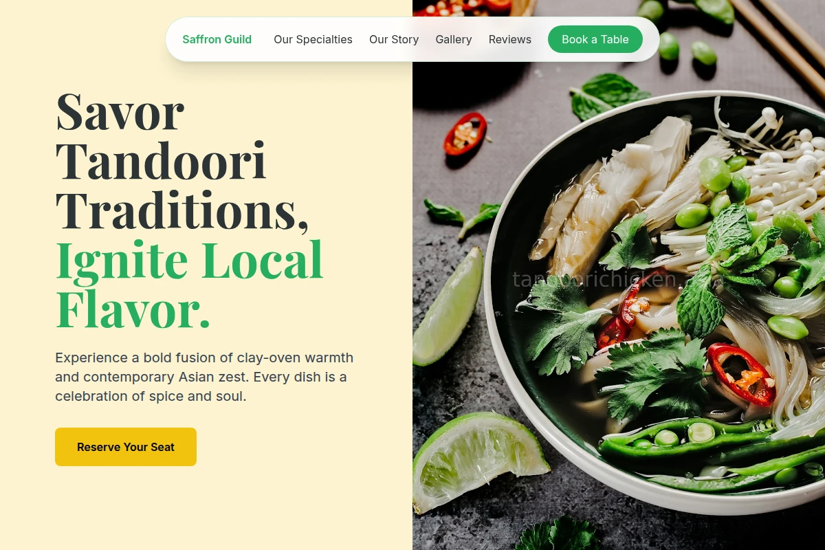 Clay Oven Asian Fusion Food