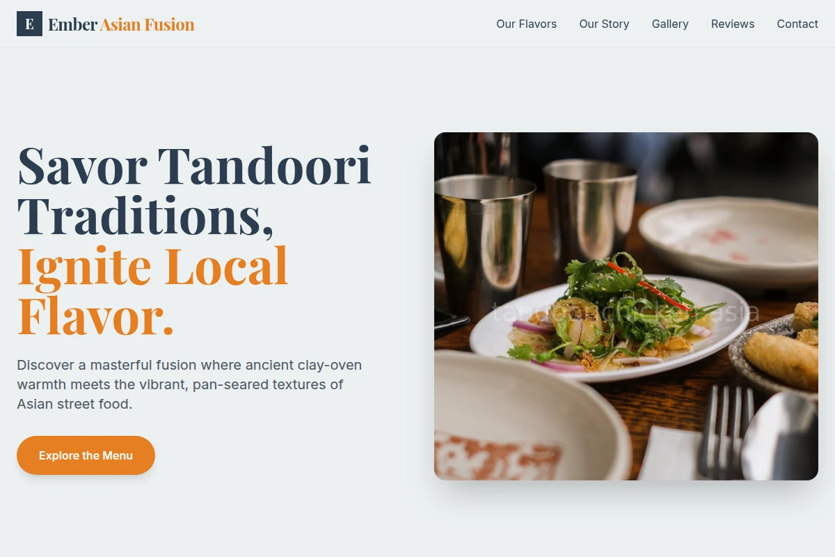 Ember Asian Fusion Food