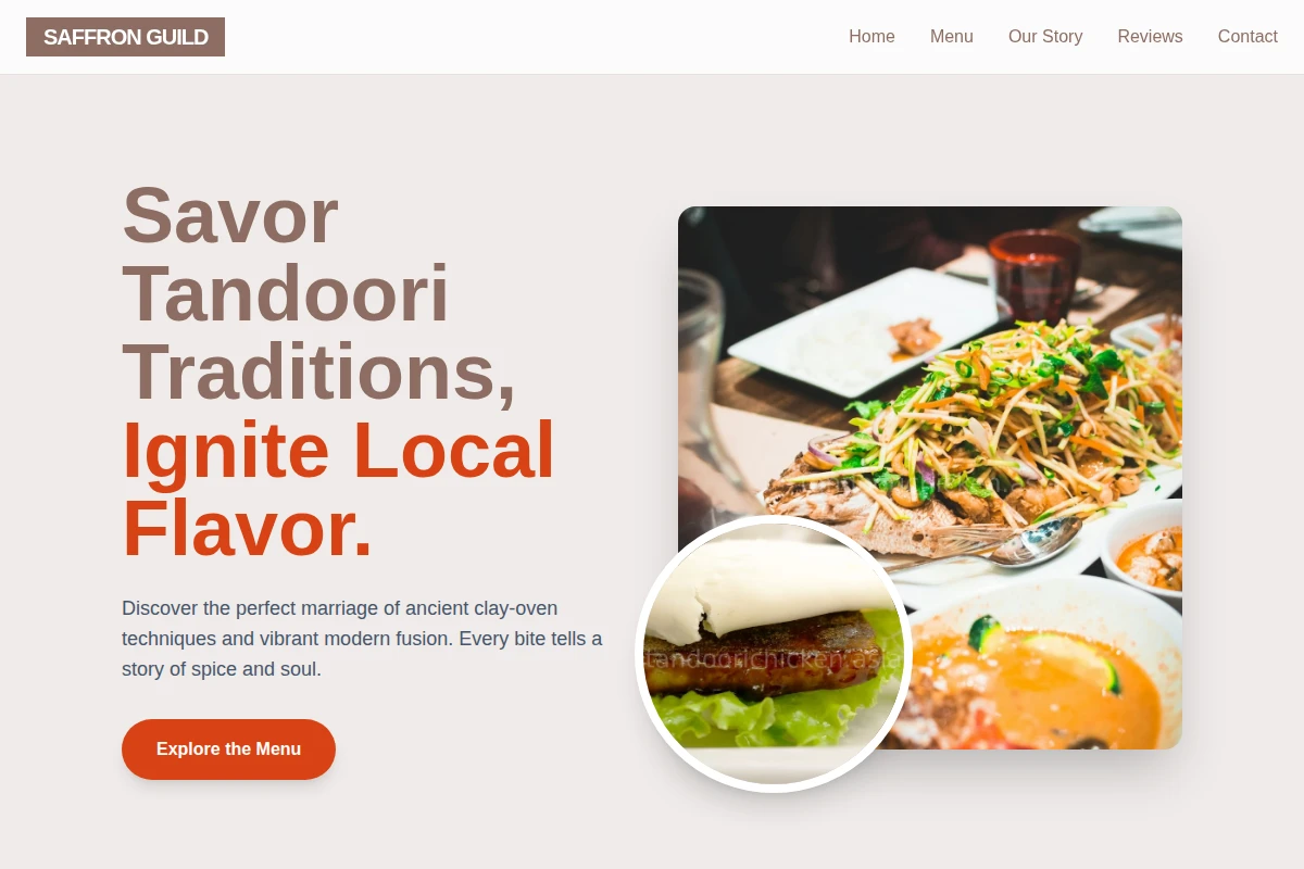 Clay Oven Asian Fusion Food