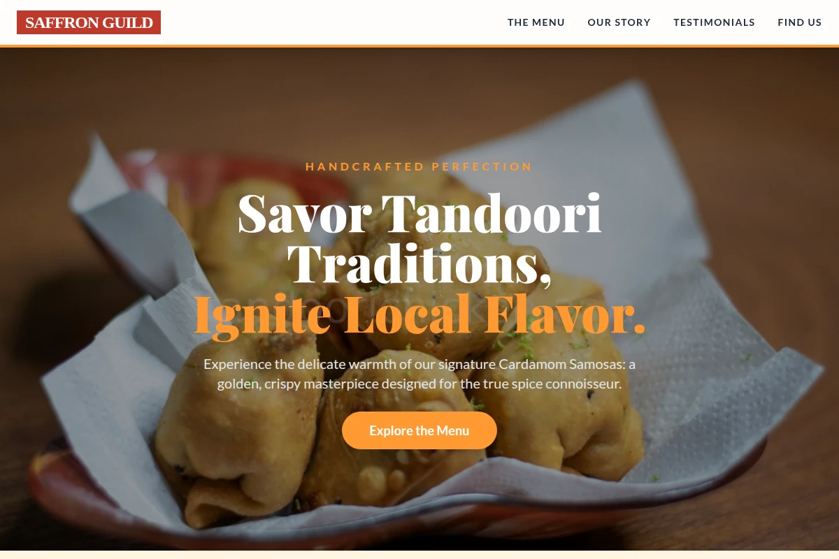 Cardamom Samosas