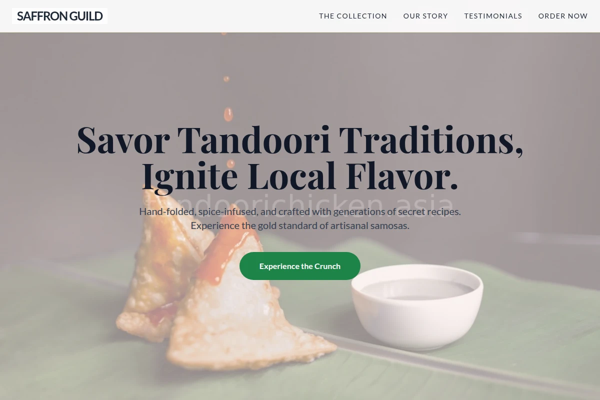 Artisanal Samosas