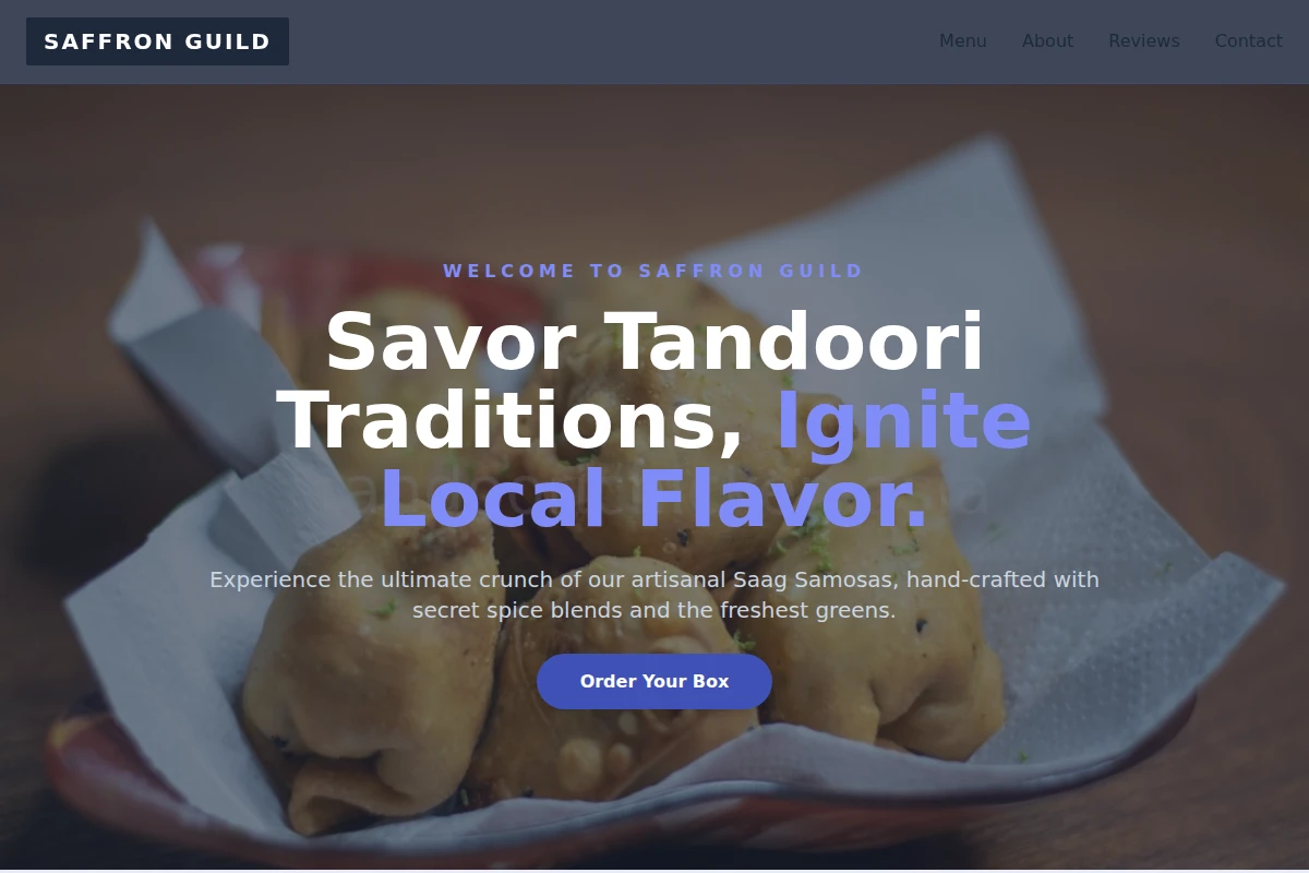 Saag Samosas