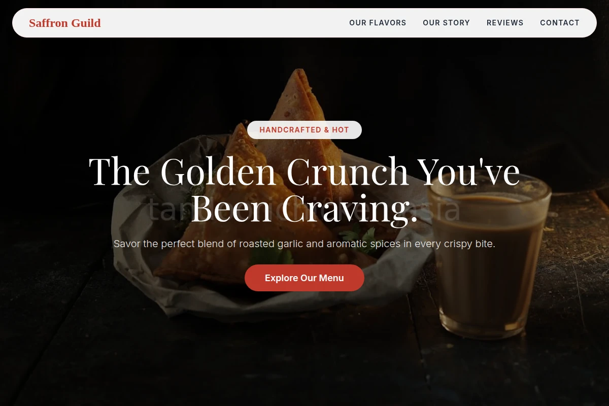 Garlic Samosas