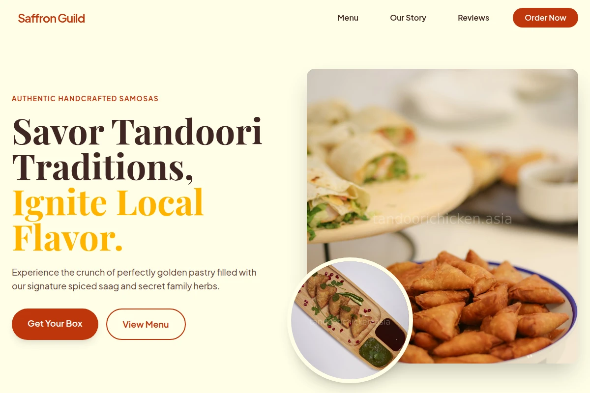 Saag Samosas