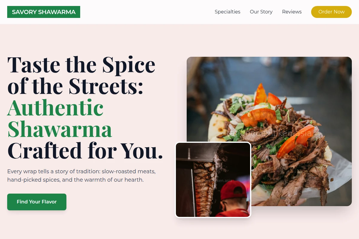 Savory Shawarma