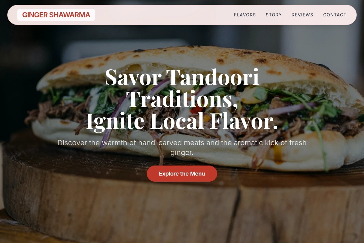 Ginger Shawarma